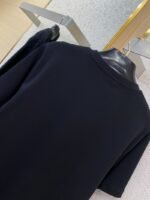 LV Neon Print Round Neck Short Sleeve Black - 图片 8