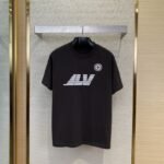 LV Compass Print Short Sleeve T-Shirt