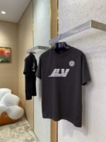 LV Compass Print Short Sleeve T-Shirt - 图片 3