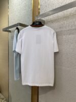 Gucci Red and Green Woven Neckline Crew Neck Short Sleeve T-Shirt White - 图片 7