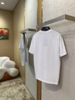 Gucci Collar Stripe Printed Round Neck Short Sleeve T-Shirt - 图片 4