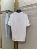 Gucci Collar Stripe Printed Round Neck Short Sleeve T-Shirt - 图片 7