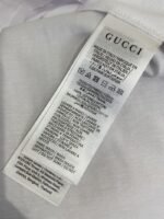 Gucci Collar Stripe Printed Round Neck Short Sleeve T-Shirt - 图片 9