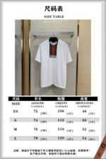 Gucci Collar Stripe Printed Round Neck Short Sleeve T-Shirt - 图片 10