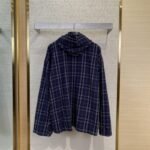 Balenciaga Plaid Zip Hooded Jacket - 图片 2