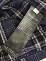 Balenciaga Plaid Zip Hooded Jacket - 图片 9