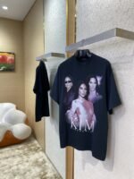 Balenciaga Kardashian Portrait Short Sleeve T-Shirt - 图片 3
