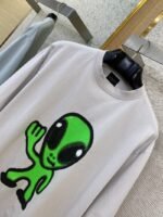 Balenciaga Alien Fluorescent Short Sleeve T-Shirt - 图片 6