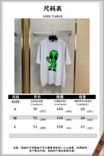 Balenciaga Alien Fluorescent Short Sleeve T-Shirt - 图片 10