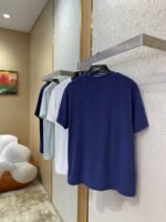 Prada Triangle Label Towel Short Sleeve T-Shirt White - 图片 4