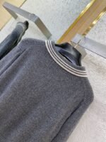 Miu Miu Cutout Lapel Long Sleeve Sweater - 图片 8