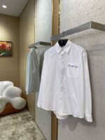 LV Pocket Colourful Monogrammed Lapel Shirt - 图片 3