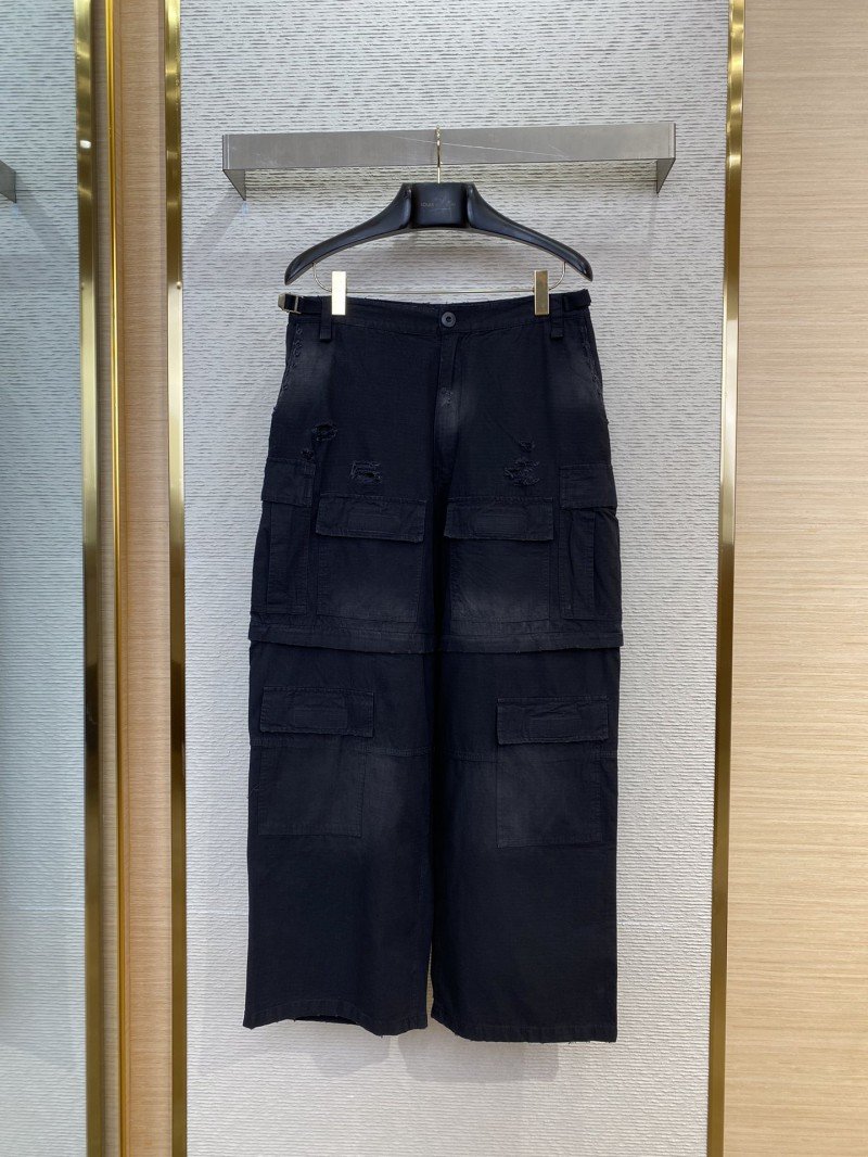 wsxc1745557263135_0.jpg Balenciaga Patchwork Trousers - 图片 1