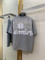 Balenciaga Mylar Tape Print Short Sleeve T-Shirt - 图片 7