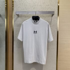 Balenciaga Co-Embroidered Short Sleeve T-Shirt