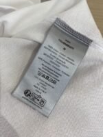 Dior Bee Logo Embroidered Polo Shirt White - 图片 9