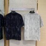 Maison Margiela Clashing Burnout Print Reversible Short Sleeve T-Shirt Black - 图片 2