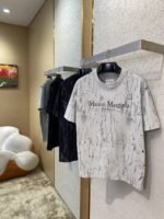 Maison Margiela Clashing Burnout Print Reversible Short Sleeve T-Shirt Black - 图片 3