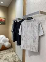 Maison Margiela Clashing Burnout Print Reversible Short Sleeve T-Shirt Black - 图片 4