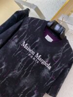 Maison Margiela Clashing Burnout Print Reversible Short Sleeve T-Shirt Black - 图片 6