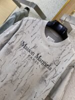 Maison Margiela Clashing Burnout Print Reversible Short Sleeve T-Shirt White - 图片 6