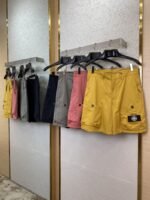 Dior X Stone Island Co-Branded Shorts Burgundy - 图片 3