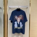 Balenciaga Portrait Worn-In Short-Sleeve T-Shirt