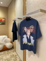 Balenciaga Portrait Worn-In Short-Sleeve T-Shirt - 图片 3
