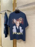 Balenciaga Portrait Worn-In Short-Sleeve T-Shirt - 图片 5
