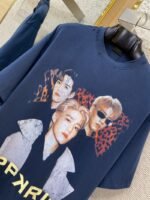 Balenciaga Portrait Worn-In Short-Sleeve T-Shirt - 图片 6