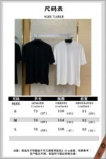 Prada Silicone Alphabet Medallion Short Sleeve T-Shirt Black - 图片 10