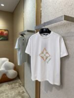 LV quatrefoil hot diamonds short-sleeved T-shirt - 图片 3