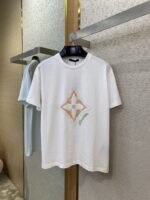 LV quatrefoil hot diamonds short-sleeved T-shirt - 图片 5
