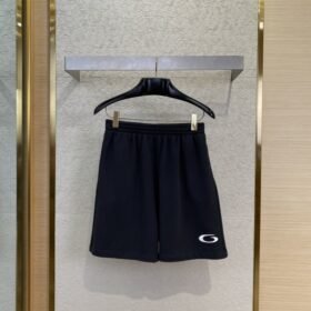 Balenciaga Embroidered Casual Shorts