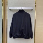 LV stand-up collar check woven zip jacket - 图片 2