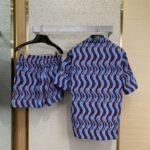 Gucci Wave Print Shorts - 图片 2