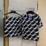 Gucci Surf Print Silk Shorts