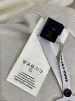 LV Leopard Letter Appliqu?? Short Sleeve Crew Neck T-Shirt - 图片 9