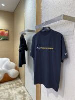 Balenciaga Ring Embroidery Short Sleeve T-Shirt 1 - 图片 4