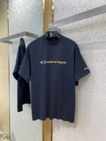 Balenciaga Ring Embroidery Short Sleeve T-Shirt 1 - 图片 5