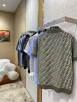 Dior Knitted Jacquard Polo Shirt White - 图片 4