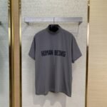 Balenciaga Letter Destroyed Irregular Short Sleeve T-Shirt