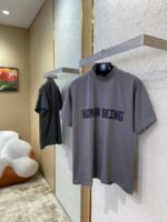 Balenciaga Letter Destroyed Irregular Short Sleeve T-Shirt - 图片 3