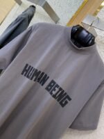 Balenciaga Letter Destroyed Irregular Short Sleeve T-Shirt - 图片 6