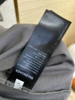 Balenciaga Letter Destroyed Irregular Short Sleeve T-Shirt - 图片 9
