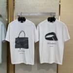 Balenciaga Satchel Print Short Sleeve T-Shirt
