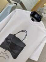 Balenciaga Satchel Print Short Sleeve T-Shirt - 图片 6
