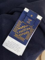 LV embroidered pearl button polo shirt - 图片 9