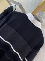 LV Flap neck jacquard long sleeve polo shirt - 图片 8