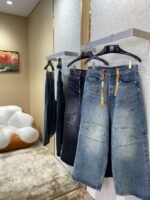 Balenciaga Fancy Drawstring Jeans Black - 图片 3